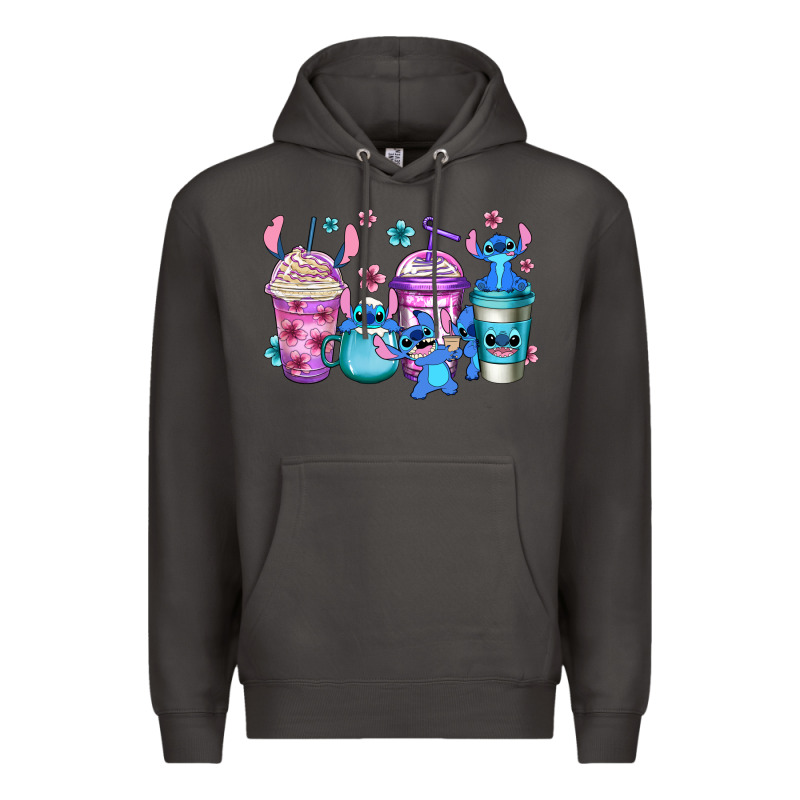 Stitch Coffee Premium Hoodie by Jasminsmagicworld | Teevron
