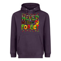 Plum never let them forget Heavyweight Hoodie - Zillion Design Studio