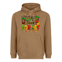 Toasted Coconut never let them forget Heavyweight Hoodie - Zillion Design Studio