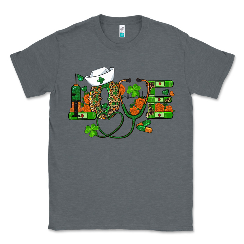 St Patricks Day Love Nurse Classic Tee by RanaPortraitStore | Teevron