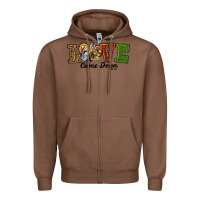 Chestnut Love Came Down Baby Jesus Christmas Zipper Hoodie - RanaPortraitStore