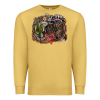 Antique Gold western Premium Sweatshirt - SublimationCraftShop