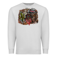 Dove Grey western Premium Sweatshirt - SublimationCraftShop