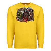 Lemon western Premium Sweatshirt - SublimationCraftShop