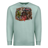 Seafoam western Premium Sweatshirt - SublimationCraftShop