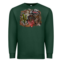 Sports Green western Premium Sweatshirt - SublimationCraftShop