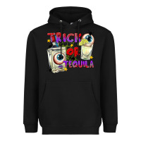 Black Trick or Tequila Heavyweight Hoodie - texasbilliewilder