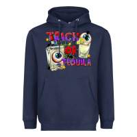 Navy Trick or Tequila Heavyweight Hoodie - texasbilliewilder