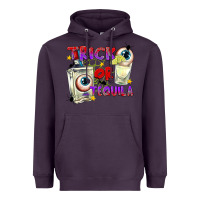Plum Trick or Tequila Heavyweight Hoodie - texasbilliewilder