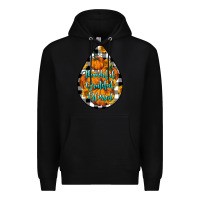 Black Thankful Grateful Blessed Premium Hoodie - LillyAllenDesigns