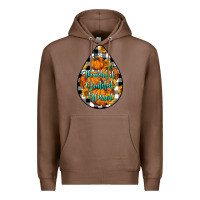 Chestnut Thankful Grateful Blessed Premium Hoodie - LillyAllenDesigns