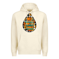 Sandshell Thankful Grateful Blessed Premium Hoodie - LillyAllenDesigns