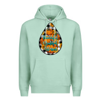 Seafoam Thankful Grateful Blessed Premium Hoodie - LillyAllenDesigns