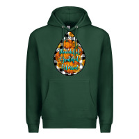 Sports Green Thankful Grateful Blessed Premium Hoodie - LillyAllenDesigns