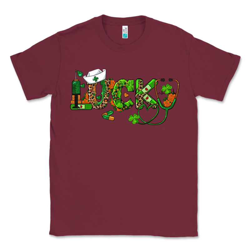 St Patricks Day Lucky Nurse Classic Tee by RanaPortraitStore | Teevron