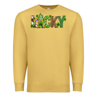 Antique Gold Love horseshoe St. Patrick's Day Premium Sweatshirt - Neo Western