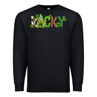 Black Love horseshoe St. Patrick's Day Premium Sweatshirt - Neo Western
