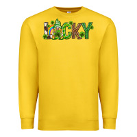 Love Horseshoe St. Patrick's Day Premium Sweatshirt | Teevron