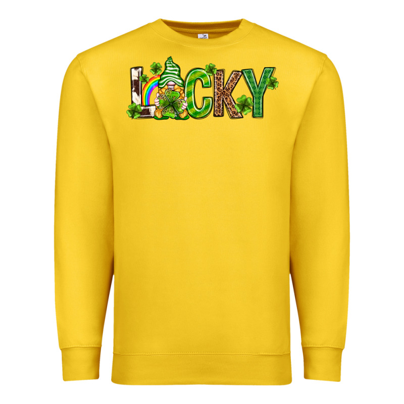 Love Horseshoe St. Patrick's Day Premium Sweatshirt by Neo Western | Teevron
