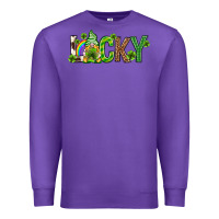 Purple Love horseshoe St. Patrick's Day Premium Sweatshirt - Neo Western