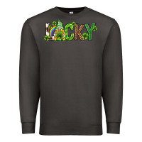 Smoke Love horseshoe St. Patrick's Day Premium Sweatshirt - Neo Western