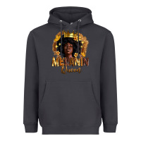 Smoke melanin queen Heavyweight Hoodie - Zillion Design Studio