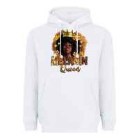 White melanin queen Heavyweight Hoodie - Zillion Design Studio