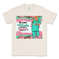 Natural she works willingly with her hands blonde nurse Classic Tee - RanaPortraitStore