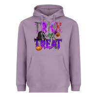 Lavender Trick or Treat Heavyweight Hoodie - texasbilliewilder