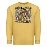 Antique Gold bad witch club Premium Sweatshirt - CowhideDigitalArt