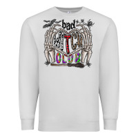 Dove Grey bad witch club Premium Sweatshirt - CowhideDigitalArt