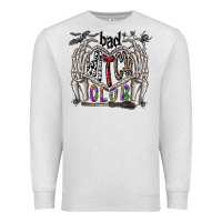 Oatmeal Heather bad witch club Premium Sweatshirt - CowhideDigitalArt