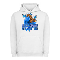 Pigment Lunar Rock hope blueribboncolon cancer nails Urban Hoodie - NancyCooperArtShop