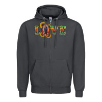 Smoke Love Lady Of Guadalupe Zipper Hoodie - RanaPortraitStore