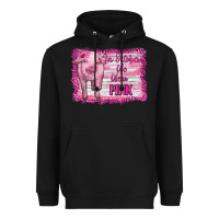 Black in october we wear pink pig Heavyweight Hoodie - RanaPortraitStore
