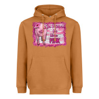 Meerkat in october we wear pink pig Heavyweight Hoodie - RanaPortraitStore