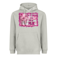 Moon Dust in october we wear pink pig Heavyweight Hoodie - RanaPortraitStore