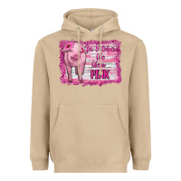 Mushroom in october we wear pink pig Heavyweight Hoodie - RanaPortraitStore