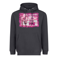 Smoke in october we wear pink pig Heavyweight Hoodie - RanaPortraitStore