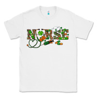 White st patricks day nurse Classic Tee - RanaPortraitStore