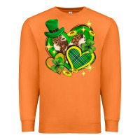 Carrot St. Patrick's Day lucky heart Premium Sweatshirt - Neo Western