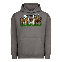 Pigment Tornado Western Holstein Cow And Baby Cow Mom Urban Hoodie - LillyAllenDesigns