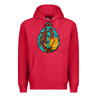 Cardinal Fall Teardrop Premium Hoodie - LillyAllenDesigns