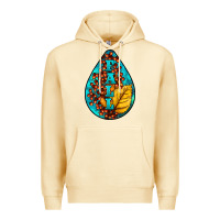 Pina Colada Fall Teardrop Premium Hoodie - LillyAllenDesigns