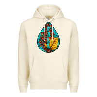 Tofu Fall Teardrop Premium Hoodie - LillyAllenDesigns