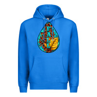 True Royal Fall Teardrop Premium Hoodie - LillyAllenDesigns
