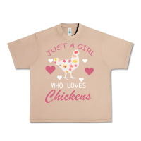 Burro Just A Girl Who Love Chickens Urban Heavy Tee - Bettercallsaul