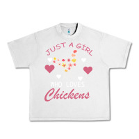 Lunar Rock Just A Girl Who Love Chickens Urban Heavy Tee - Bettercallsaul