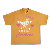 Peanut Butter Just A Girl Who Love Chickens Urban Heavy Tee - Bettercallsaul