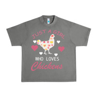 Tornado Just A Girl Who Love Chickens Urban Heavy Tee - Bettercallsaul